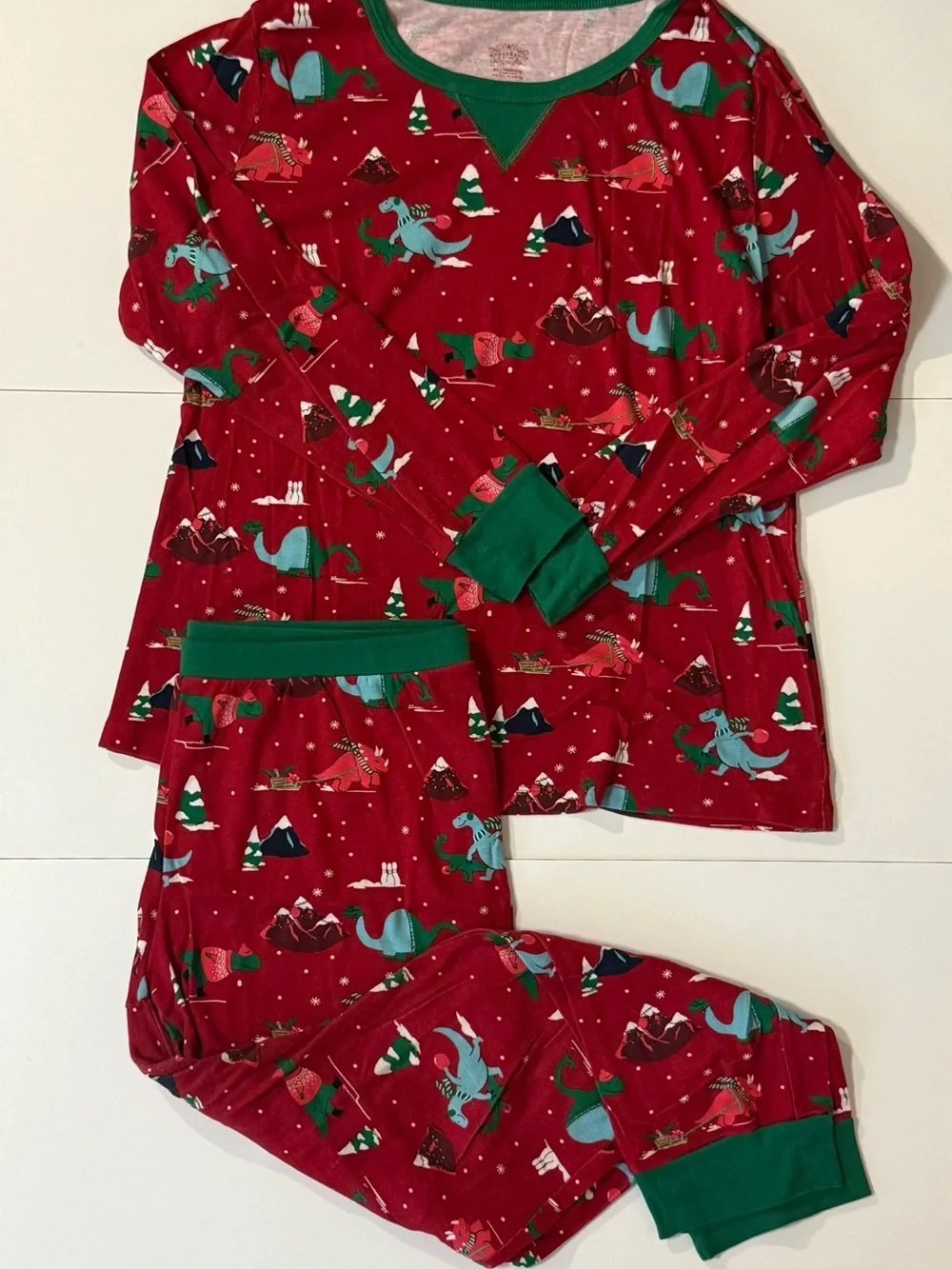 Women's XL Christmas Holiday Matching Pajama Set